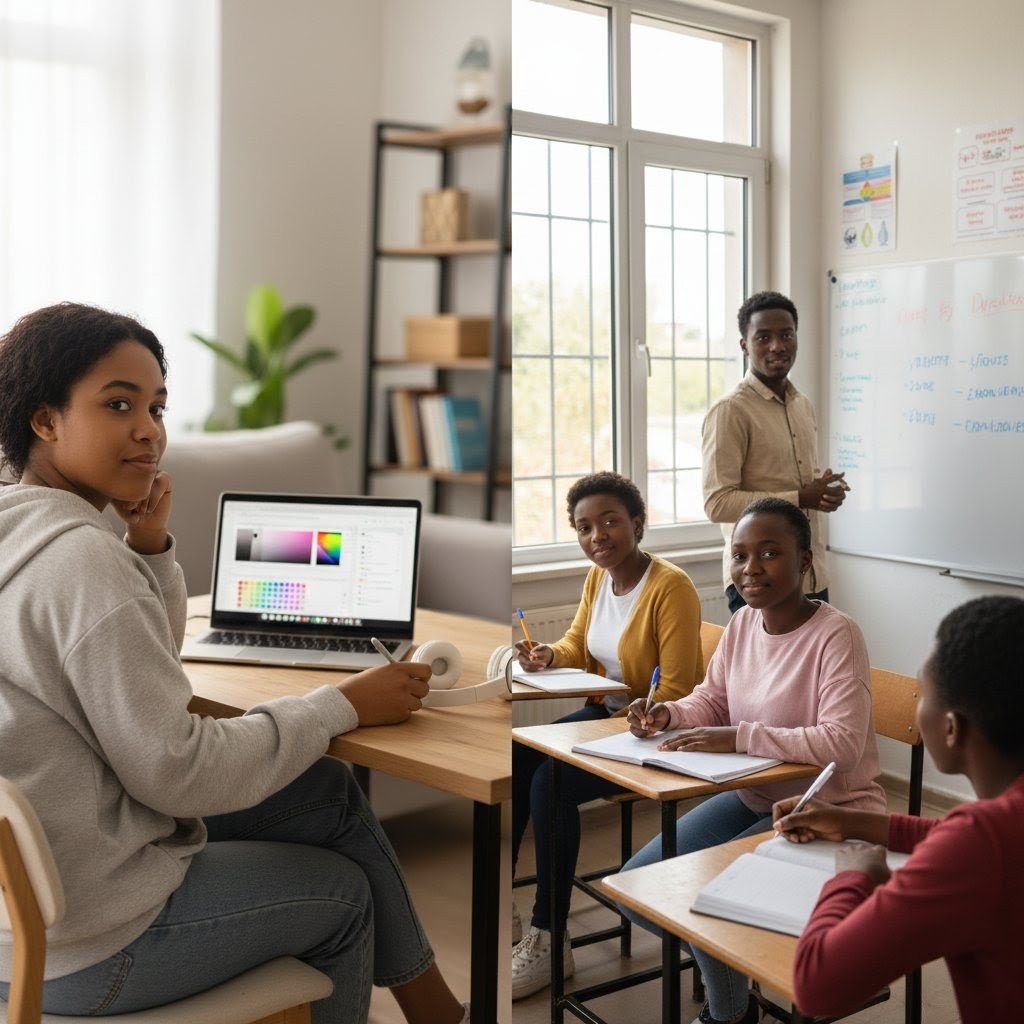 Self Paced Learning and Traditional Classrooms: What Works Better for Young People